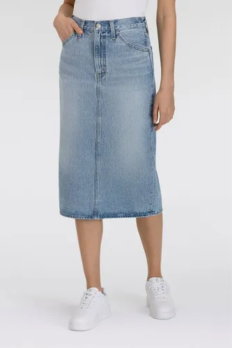 Levi's Hr Back Slit Skirt Riveting Clean Hem in blau von Levi's®