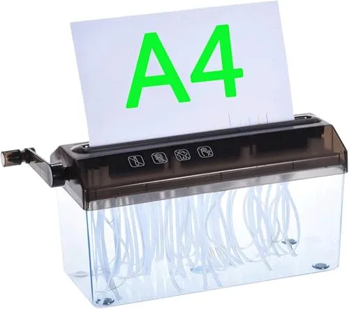 Manueller A4 Aktenvernichter