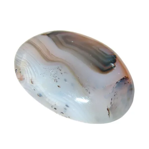 Achat Natur Trommelstein mit Oberflächenstruktur A* extra Qualität aus Madagaska