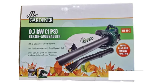 Produktbild MrGardener Benzin-Laubsauger BLS 26-2 Laubbläser