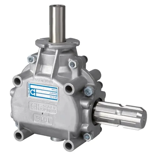 Bondioli & Pavesi Winkelgetriebe 1018 für Kreissägen mit Übersetzung 1:2,78, Drehrichtung umgekehrt