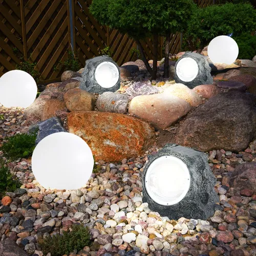 Solarlampen Gartendeko 6er Set
