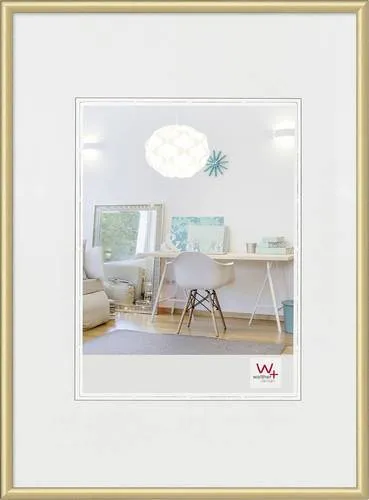 walther+ design KV318G Bilder Wechselrahmen Papierformat: 13 x 18cm Gold