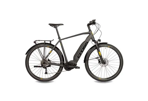Airtracks E-Bike Trekkingrad 28 Zoll Herren E-Bike Trekking Fahrrad LUMINA BOSCH PERFORMANCE LINE, 9 Gang, Kettenschaltung, Mittelmotor, 500 Wh, SHIMANO ALIVIO RD-M3100 - 52cm 56cm
