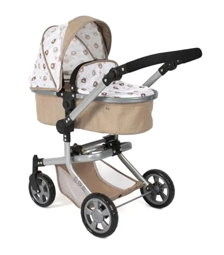 Bayer Chic 2000® 2in1 Puppenwagen Mika – Bärchen Beige von Bayer Chic 2000