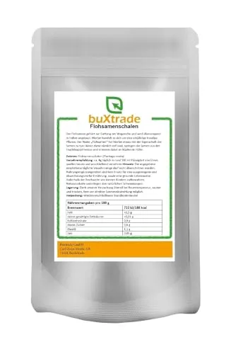 Flohsamenschalen | hohe Reinheit | Flohsamen aus Indien | Samen | Schalen 250 g