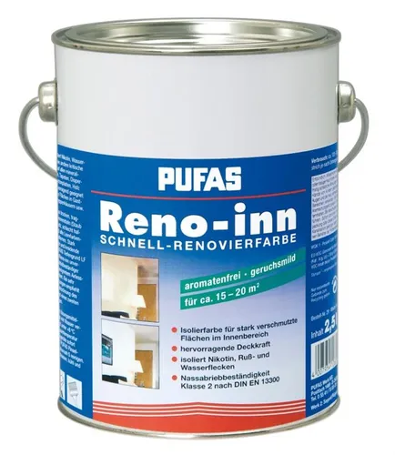 PUFAS Reno-inn Schnell-Renovierfarbe - 2,5 Liter von PUFAS