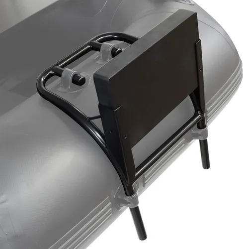 Spiegel Motorhalterung für Schlauchboot Hunter SP 235 & 180 - Schlauchboote, speziell für Waterside Hunter SP 235/SP 180 entwickelt, geeignet für Motoren bis 3,5 PS, mit robuster 35mm Halteplatte und schwarz lackiertem Stahlgestell.