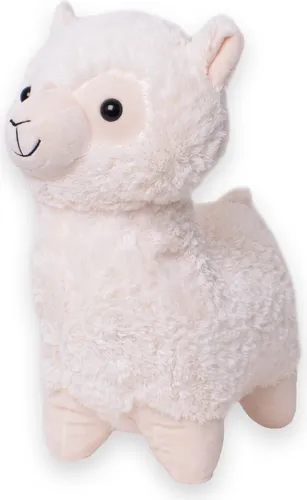 TE-Trend Kuscheltier Alpaka 40 cm - Kuscheltiere - Flauschiges Alpaka aus hochwertigem Plüsch, ideal zum Kuscheln und Spielen für Kinder.