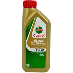 Castrol EDGE Prof LL IV FE 0W-20, 1L - Hochleistungsmotoröl - Motoröl für höchste Leistung und Langlebigkeit, ideal für modernste Motoren und optimale Kraftstoffeffizienz