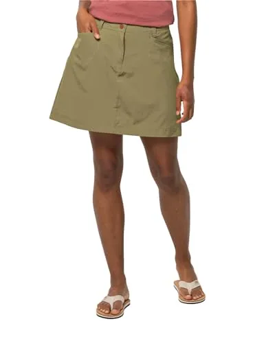 Jack Wolfskin Damen Sonora Skort, Bay Leaf, 44 von Jack Wolfskin