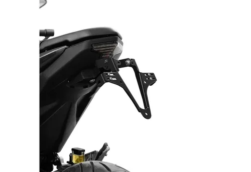 ZIEGER Kennzeichenhalter für Zontes ZT 125 U (2020-2023) - Robuste Kennzeichenhalterung aus pulverbeschichtetem Metall, ideal für Straßenmotorräder, mit 1 Jahr Herstellergarantie und passgenauer Befestigung.
