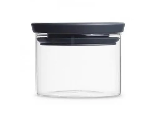 Brabantia Glasbehälter 0,3 L/Deckel Dark Grey von Brabantia