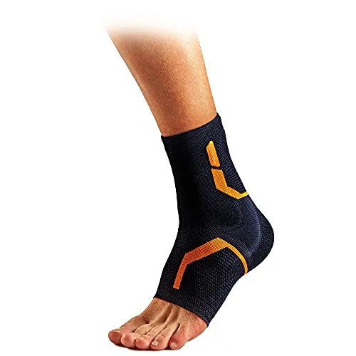 Voltactive Knöchelbandage links XS lindert Schmerzen am Knöchel bei Ihren täglichen und sportlichen Aktivitäten, 100 Jahre, orthopädische Expertise 1 Stück