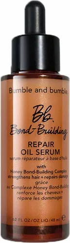 Bumble and bumble Bond-Building Oil Serum 50 ml - Haarserum mit Honey Bond Building Complex, repariert Schäden von innen, entwirrt sofort und reduziert Frizz für gesund aussehendes Haar.