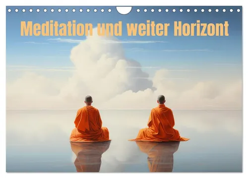 Liselotte Brunner-Klaus | Meditation und weiter Horizont 2026 - Kalender mit 14 Seiten, inspiriert von innerer Ruhe und Erhabenheit. Ideal für Kunstliebhaber und zur Förderung der Achtsamkeit im Alltag.