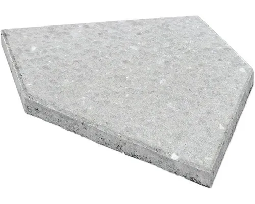 Beton Terrassenplatte Berliner Platte Primo grau TYP B 49,5 cm x 50 cm x 5 cm