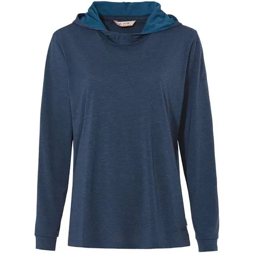 Vaude Damen Mineo Hoodie XL - Blau - Hochwertiger Hoodie für Damen in Größe XL, leicht und schnell trocknend, ideal für den urbanen Alltag und lässige Outfits.