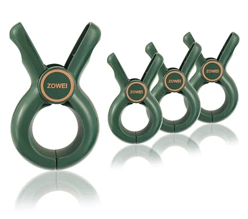 Stück große Wäscheklammern Handtuchklemmen Strandtuchklammern,Winddicht Klammern auf Strand und Wäscheklammer für Tägliche, Wäsche Badetuch Bettwäsche Dicke Kleidung(Grün) 4