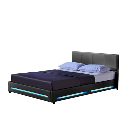 Produktbild HOME DELUXE LED Bett ASTEROID 2-tlg. Set