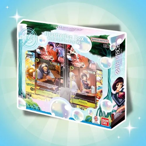 One Piece Card Game Illustration Box IB-07 – 4 Booster + 2 exklusive Karten