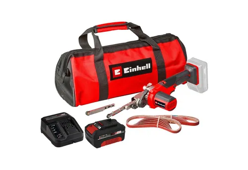 EINHELL Akku-Bandfeile TE-BF 18 Li Kit (1x 4,0 Ah)
