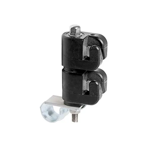 VOSS.PET 2er Isolator zur Marderabwehr Abstandsisolator Marderschutz Plus-Minus-Zaun Katzenzaun Elektrozaun