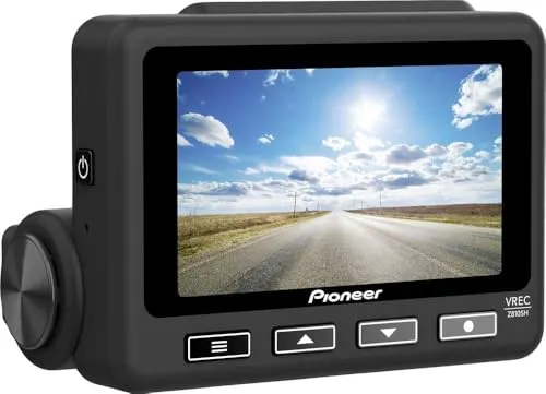 Pioneer VREC-Z810SH Dashcam - 4K Frontkamera mit 139° Weitwinkel, hochauflösende Videoaufnahme und benutzerfreundliches Design für maximale Sicherheit
