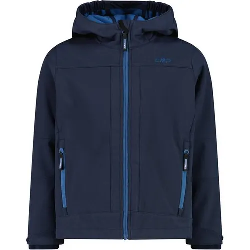 CMP Kinder Funktionsjacke Softshelljacke - Funktionsjacke für Kinder, schützt zuverlässig vor Unwetter mit Clima Protect Membran und warmer Fleece-Innenbeschichtung für optimalen Komfort.