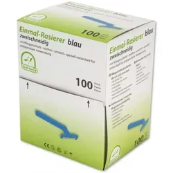 Medi-Inn Einwegrasierer Farbe blau zweischneidig / 3 x 100 = 300 Stück