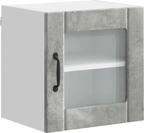 vidaXL Küchenschrank Beton Grau 40 x 31 x 40 cm - Küchenunterschrank aus hochwertigem Holzwerkstoff, bietet langlebigen Stauraum mit modernem, minimalistischen Design – ideal für jede Küche.