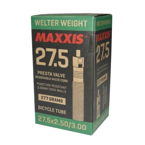 Maxxis Unisex – Erwachsene WelterWeight Plus Schlauch, schwarz, 1size