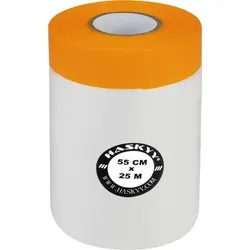 Abdeckfolie Malerfolie Baufolie 55cm x 25m 7,5m2 Abdeckband Goldband Masker Tape
