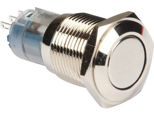 Onpow DRUCKTASTER - RUND - METALL SPDT 1NO 1NC