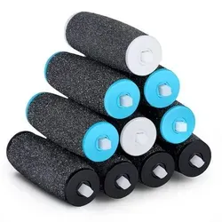 Ersatzrollen Hornhautraspel Elektrisch Pediküre 10er Set mit 3 Konvexen Kurven - Ersatzrollen Hornhautraspel für elektrische Pediküre, 10-teiliges Set mit 3 konvexen Kurven. Ideal für die sanfte Entfernung von Hornhaut, dank hochwertiger Mikrodiamantkristalle für langanhaltende Ergebnisse.