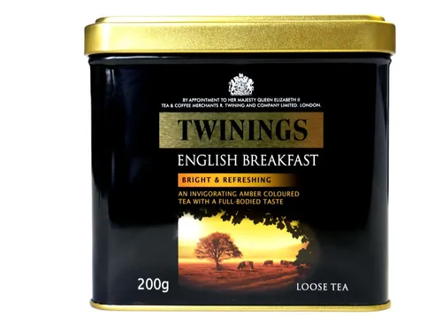 Twinings English Breakfast Tee. 200 g loser Tee in einer Dose
