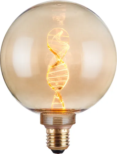 ENOVALITE LED-Filament-Lampe, DNA, Amber, E27, 3,5W, 120lm, 1800K ELED100172