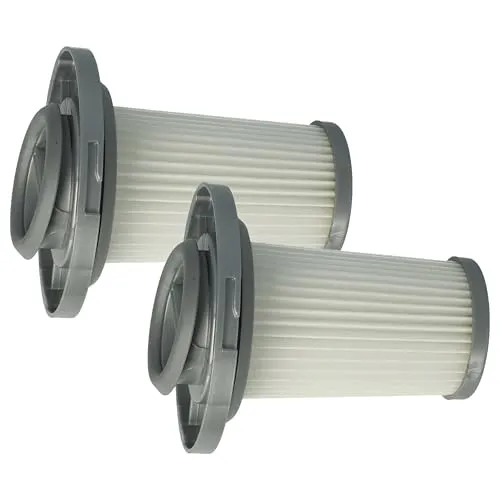 vhbw 2X Trennfilter kompatibel mit Rowenta X-Force Flex 8.60 Allergy RH9638WO Staubsauger - Ersatz-Filter, Abwaschbar Grau Weiß