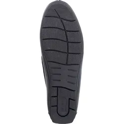 Rieker Herren Slipper Mokassin 09557, Schwarz, Größe 44 EU - Elegante Mokassins für Herren aus hochwertigem Leder mit Komfortweite und herausnehmbarer Innensohle. Ideal für Büro und Freizeit, flexibel und stilvoll!