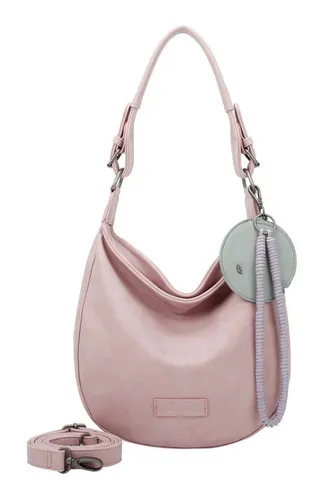 Fritzi aus Preußen Hobo Vintage Schultertasche 33 cm - Rosa - Handtaschen, stilvolle Hobo-Tasche mit Vintage-Charme, ideal für den Alltag und vielseitig kombinierbar.
