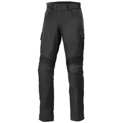 Büse Cargo Motorrad Lederhose, schwarz, Größe 62 für Männer - Motorradhosen mit Five-pocket Jeans-Style und elastischen Komforteinsätzen für optimale Bewegungsfreiheit beim Fahren.