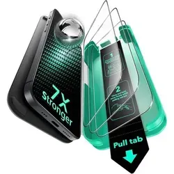 Panzerglas gehärtetes Glas blasenfrei 3 Stück iPhone 14 Pro