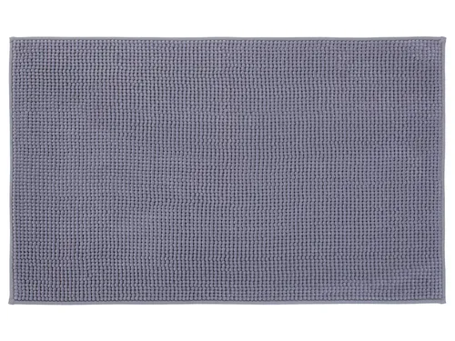Gözze Badematte Chenille, grau - Badteppich, besonders weich durch Microfaser, rutschhemmend und fußbodenheizungsgeeignet, ideal für ein angenehmes Badezimmererlebnis.