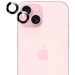 Linsenschutz, Kameraschutzglas einzeln, Handykameraschutz Transparent (iPhone 15/15 Plus) - Transparent