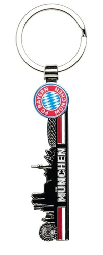 Original FCB FC Bayern München Schlüsselanhänger Skyline (Art.-Nr. 32649)