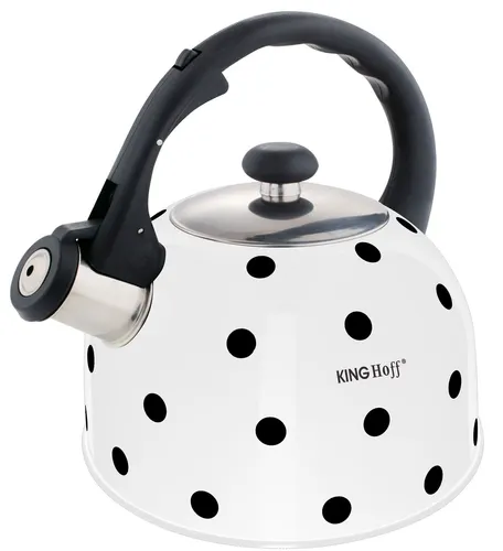 Kinghoff POLKA DOT Emaille Wasserkocher 2,6 l KH-1053