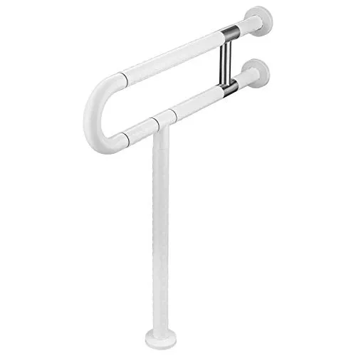flexilife WC Haltegriff - Sicherheitsgriff für Toiletten - Griffstangen für das Bad, stabil und langlebig, bietet sicheren Halt für Senioren und Menschen mit eingeschränkter Mobilität.