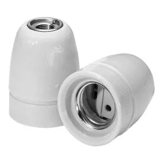 Houben Edisonfassung 3-tlg Porz. ws E27 534833