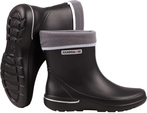 Camminare ROMA Gefütterte Gummistiefel schwarz, ultraleicht 38