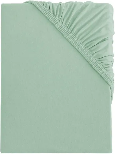 s.Oliver Spannbettlaken 180x200-200x200 cm in grün von s.Oliver